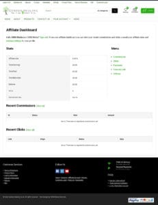 Genesishealing Affiliatedashboad